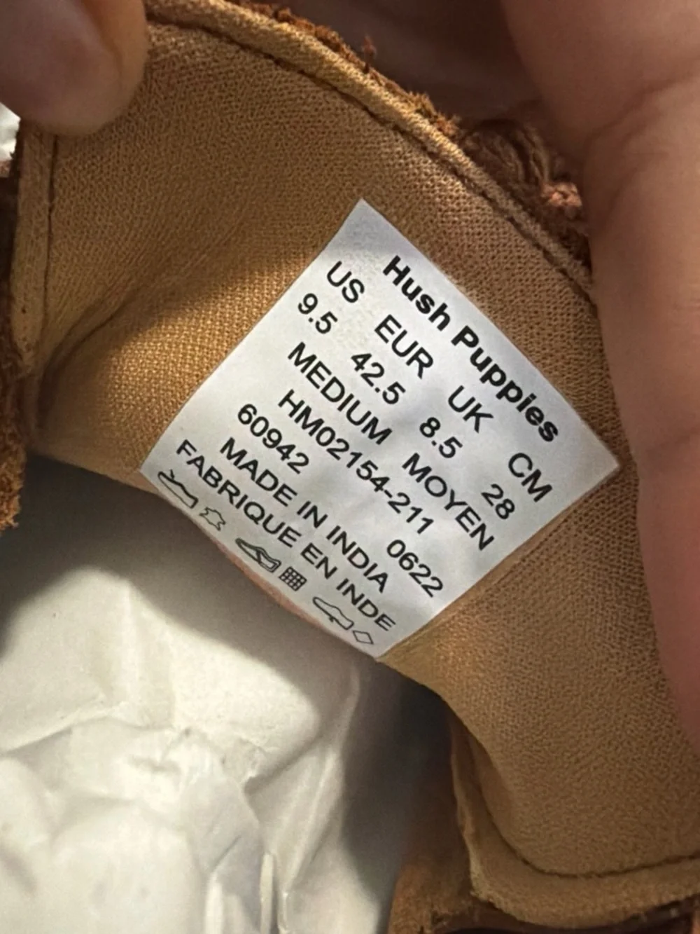 Hush Puppies timeless tan